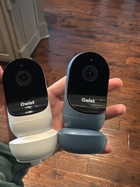 Owlet Smart Baby Monitor Camera - White and Blue